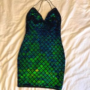 Halloween mermaid dress XS